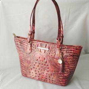 Brahmin med Asher Wisteria Melbourne leather bag